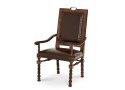 Bella Cera Leather Arm Chair 